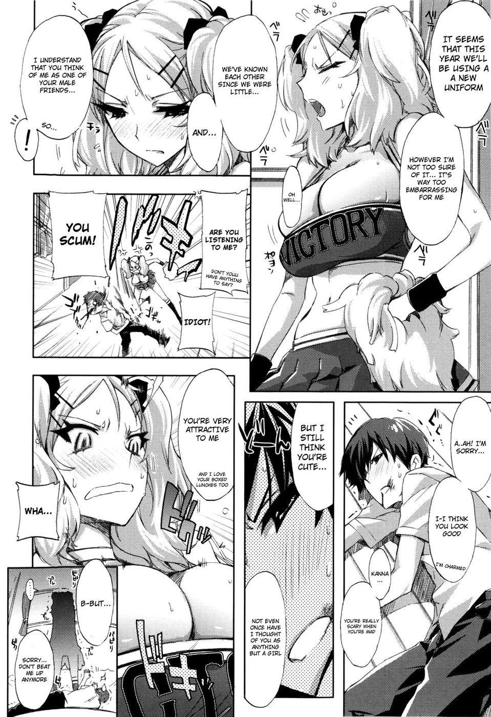 Hentai Manga Comic-Cheer For V-Read-21